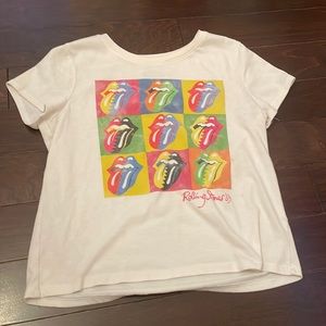 target rolling stones t-shirt - large